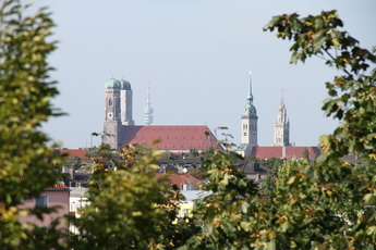 Frauenkirche, Olympiaturm, Alter Peter, Rathaus