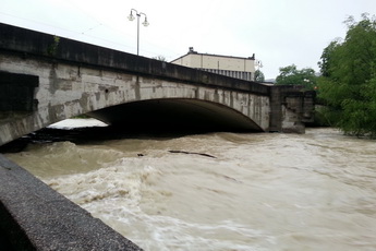 Hochwasser 2013 - Ludwigsbrücke