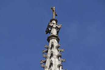 Turmspitze der Mariahilfkirche